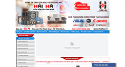 Desktop Screenshot of haiha.vn