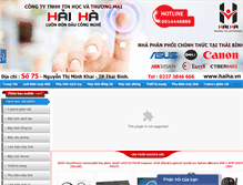 Tablet Screenshot of haiha.vn